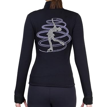 Figure Skating Polartec Polar Fleece Jacket With Togo