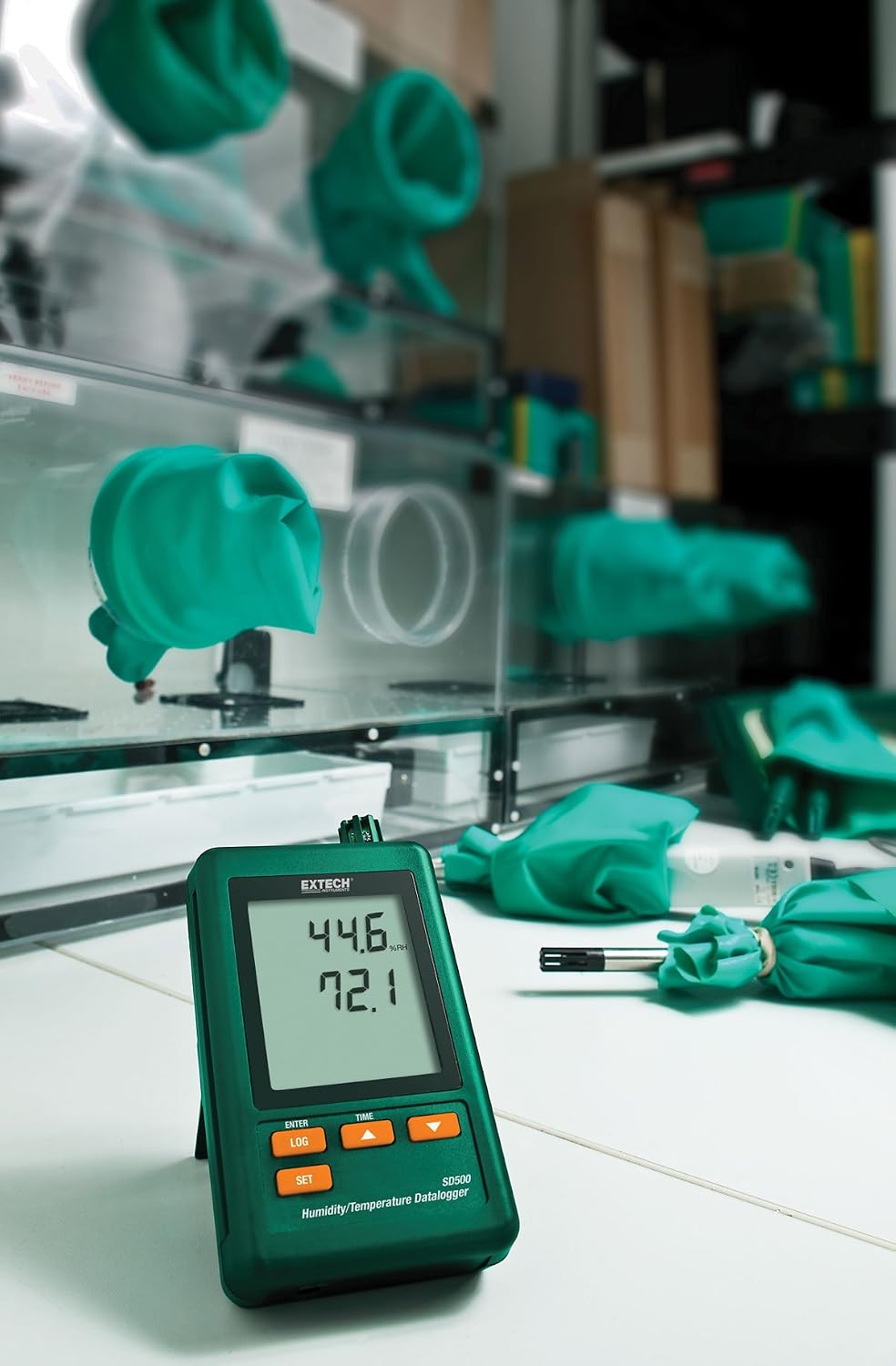 Extech SD500 Humidity and Temperature Data Logger, grün - Image 3
