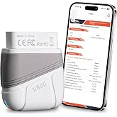 AI OBD2 Scanner Car Code Reader Diagnostic Scan Tool | Bluetooth 5.1,Automotive Engine AT ABS SRS,AI Solutions,For iPhone and Android,Truck Tools,Vehicle 1996+
