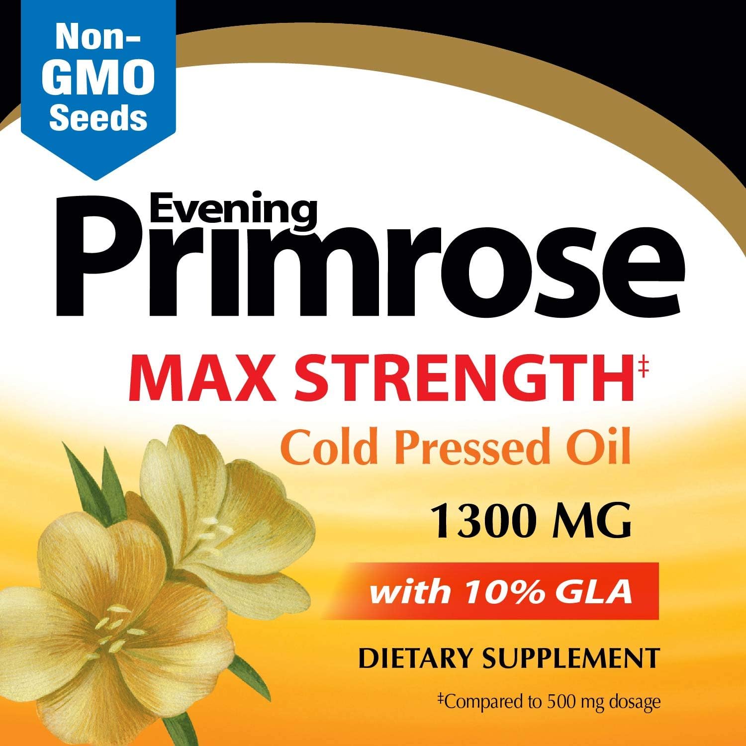 Nature's Way EfaGold Evening Primrose, Cold Pressed Oil 1300mg, 120 Softgels Package May Vary: Health & Personal Care