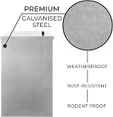 Monster Shop Coal Storage Bunker 250kg 390L Galvanised Steel view 3