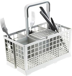 Besteckkorb Spülmaschine Geschirrspüler | Universal Spülmaschinenkorb | 60cm Breite Spülmaschine | Maße: [240 x 136mm] | aus hitzebeständigem Kunststoff von CleanMonster