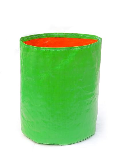 Greeno Biotech HDPE UV Treated Terrace Gardening Grow Bags (15x18 Inch) - Pack of 5