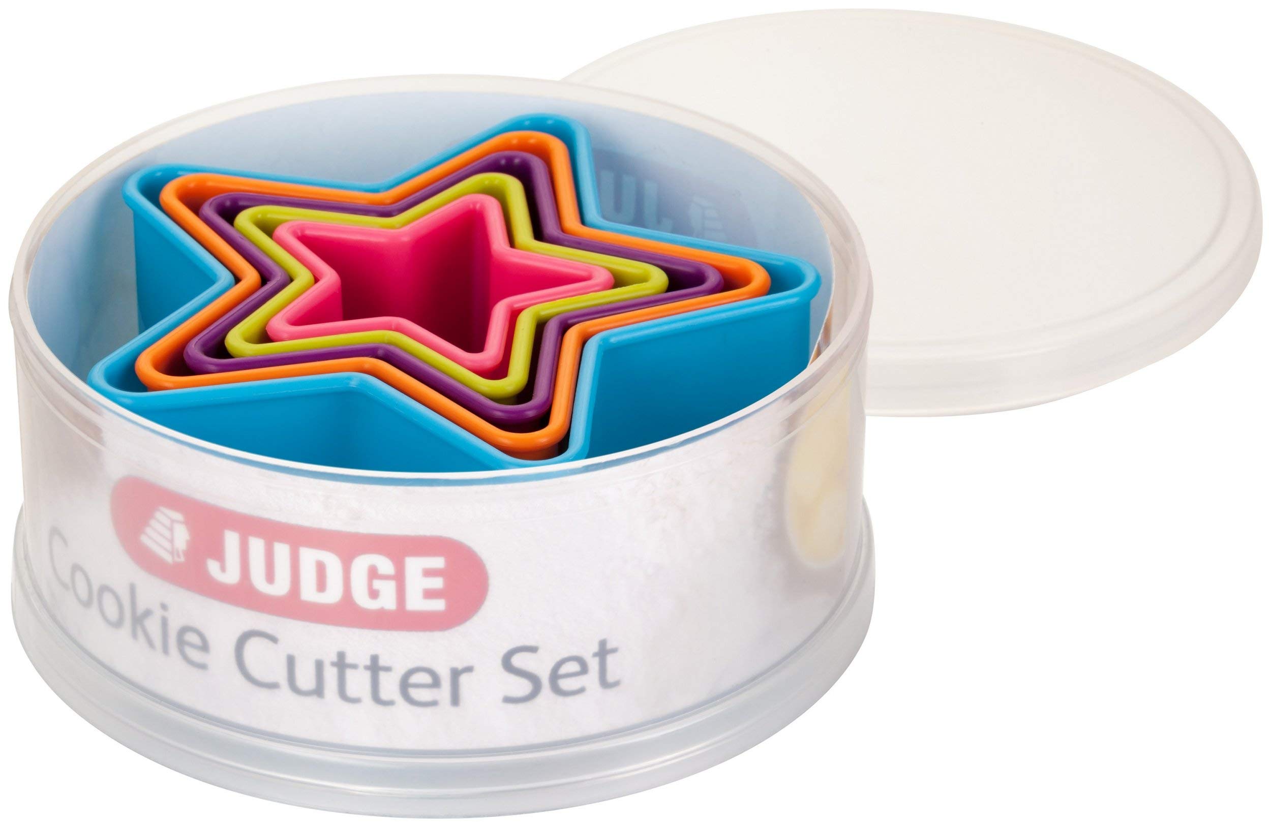 judge Kitchen 5 Piece Star Cutters