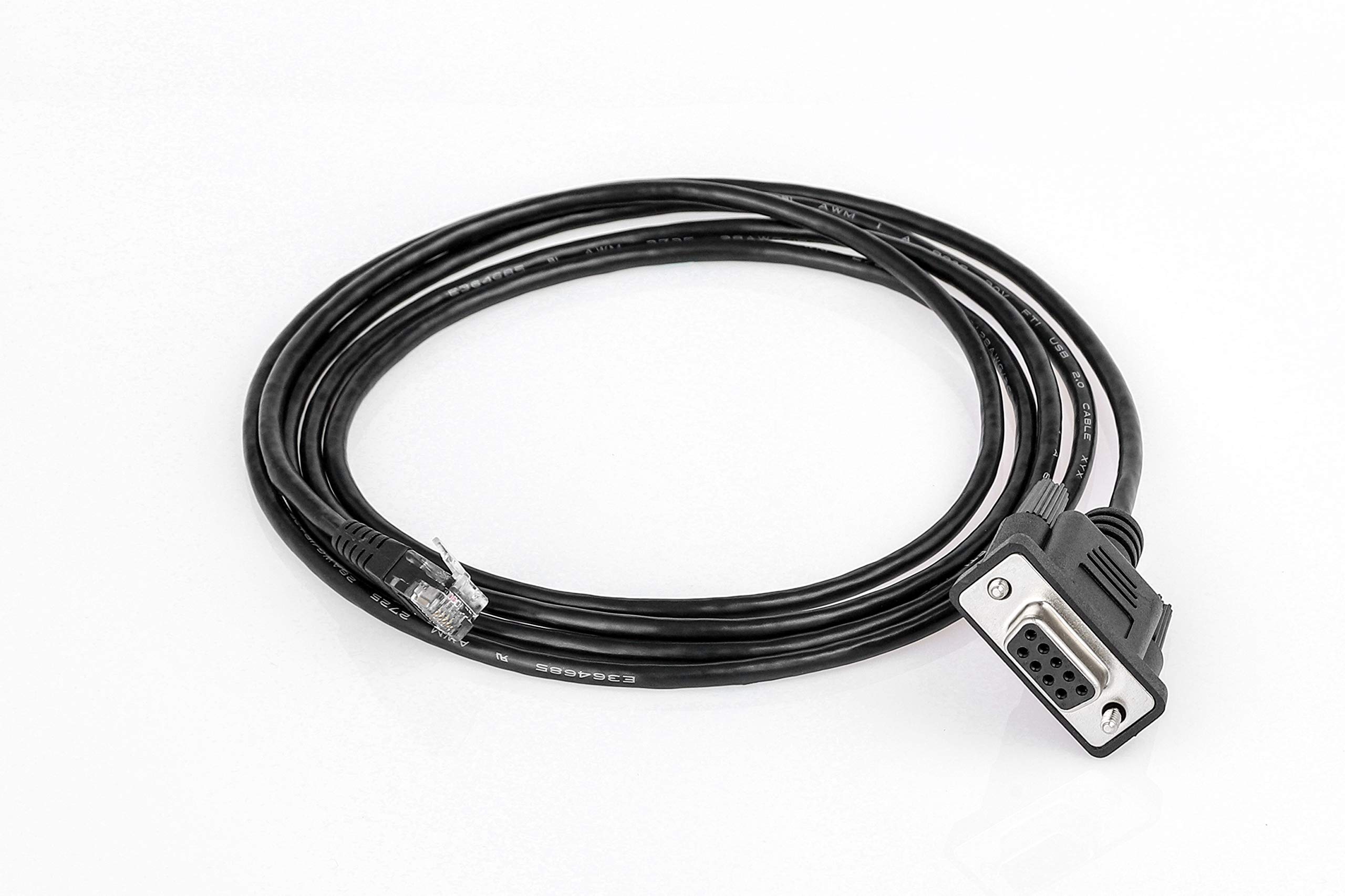 6 ft. RJ11 To RS232 / DB9 9-Pin Serial (Female) Cable Assembly adapter
