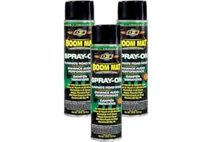 Design Engineering 050220 Boom Mat Spray-on Sound Deadening to Reduce Unwanted Road Noise and Vibration 18 Ounce (3 Pack)
