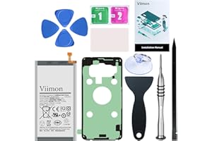 Viimon S10e Battery Replacement Kits (New Upgraded) for Samsung Galaxy S10e SM-G970U All Models with Adhesive, Installation Manual and Repair Tool Kits