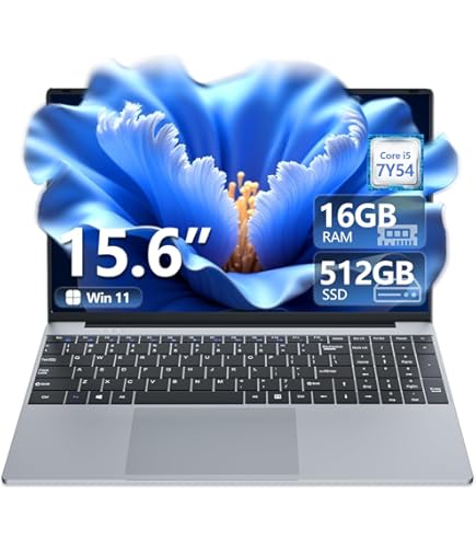 Amazon.com: Laptop, 15.6 inch Laptop Computer Core i5-7Y54(Up to