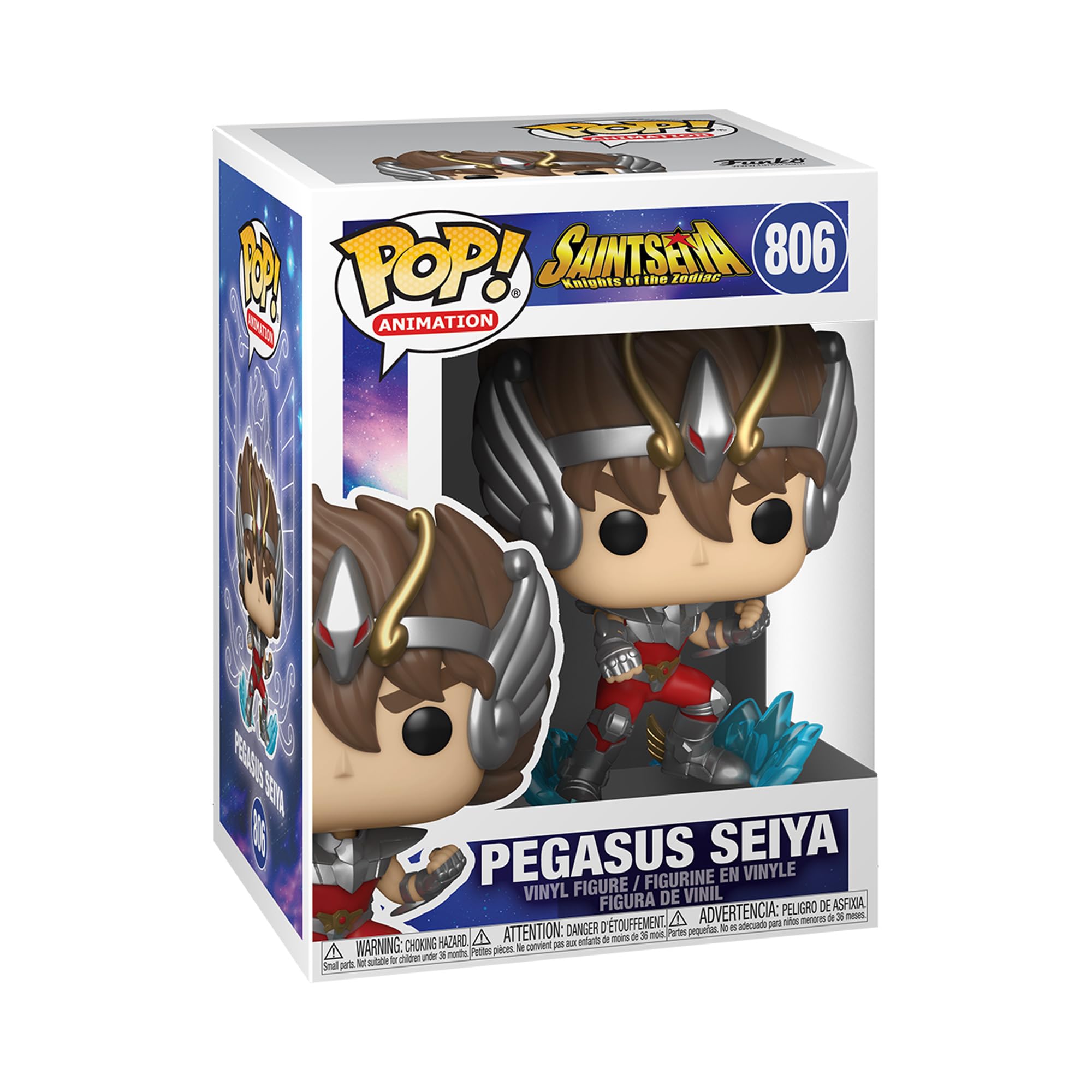 Funko POP! Animation: Saint Seiya - Pegasus Seiya - Collectable Vinyl Figure - Gift Idea - Official Merchandise - Toys for Kids & Adults - Anime Fans - Model Figure for Collectors and Display