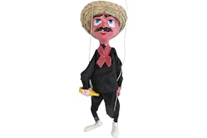 LEOS IMPORTS Mexican String Puppet Marionette Titere Borrachito