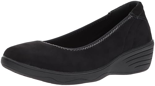 Amazoncom Skechers Womens Kiss Lounge Around Ballet Flat