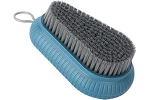 Nail Brush for Cleaning Fingernails - DAYGOS Long-Lasting Hand Finger Nail Scrub Brush, Durable Stiff Bristles Nails Scrubber Toes Cleaner for Men & Mechanics, Blue