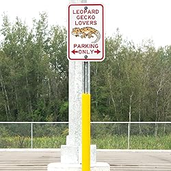SmartSign Leopard Gecko Lovers Parking Only Funny