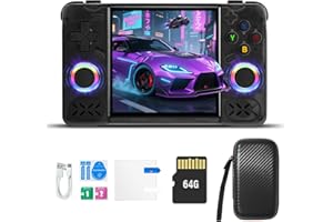 Colourbing XF40H Retro Handheld Game Console - 4-inch Full-Lamination Screen, Linux OS, 18000+ Classic Games, 4000mAh Battery, WiFi Multiplayer & Hall Triggers - Supports 2.4G Wireless Controllers