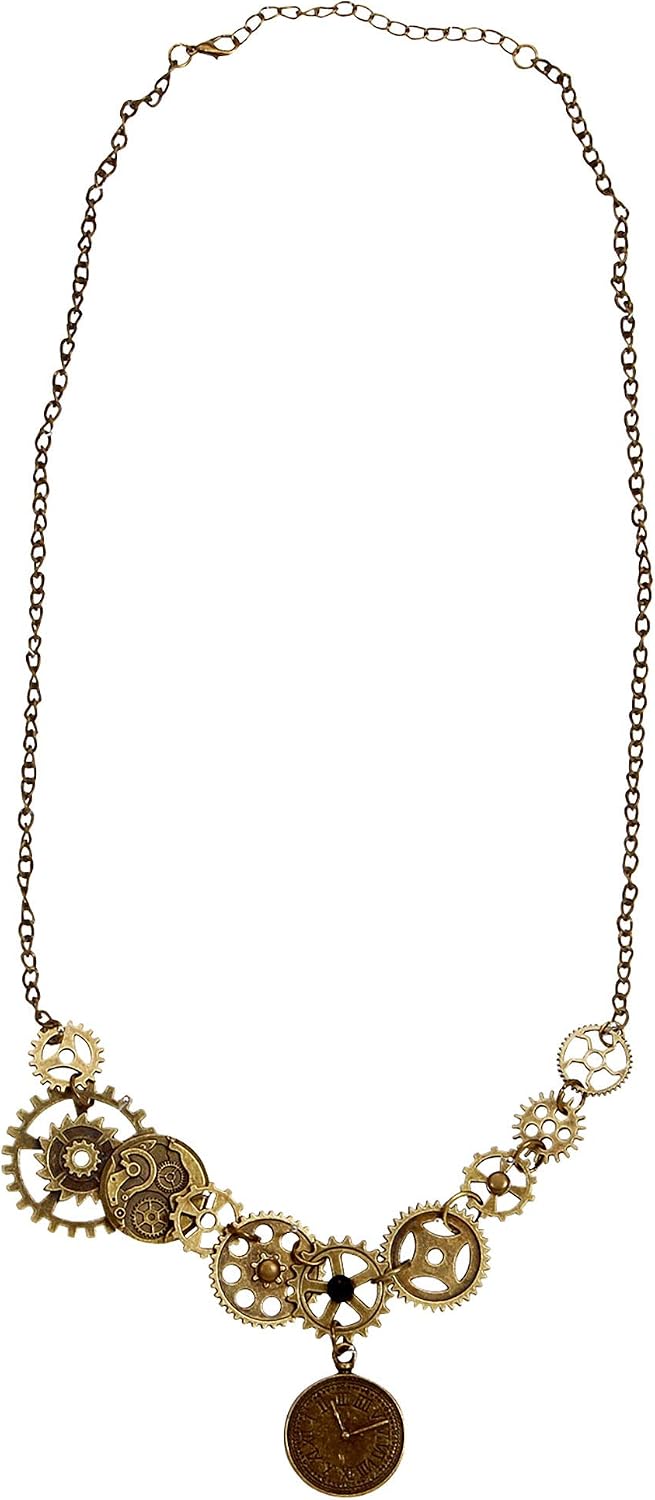 Widmann 9773 Steampunk Adult Necklaces, Multi-coloured, 66.5 cm - Image 4