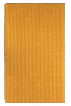 5 Einzelne Palettas Bienenwachsplatte 20x35cm 5 Stück 100% Bienenwachs