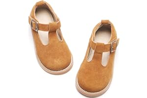 Kiderence Toddler Little Girls Mary Jane Dress Shoes School Oxford for Girls Flats