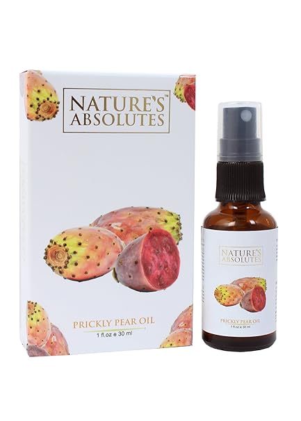 Nature's Absolutes Cold Pressed Prickly Pear Seed Oil for Hair and Skin, 30ml