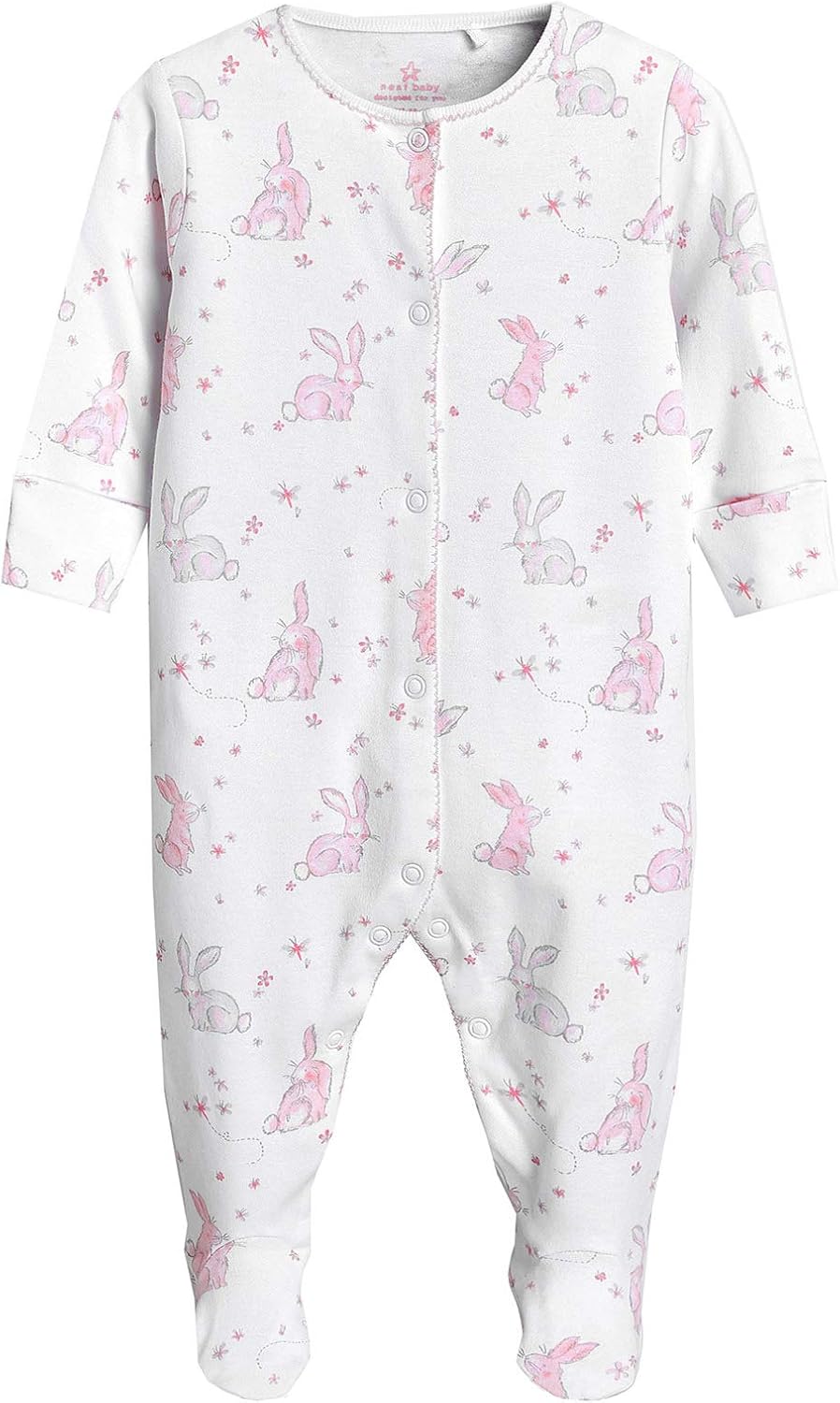 next girls babygrows