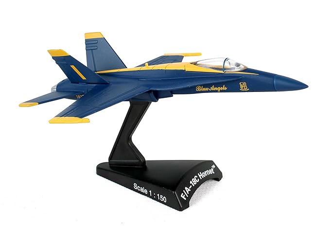 Daron Worldwide Trading F/A-18C Hornet Blue Angels 1:150 Vehicle