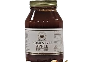 SCHERGER'S KETTLE - SHIPSHEWANA, IN Homestyle Apple Butter, 36 oz