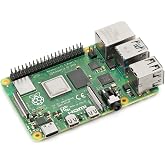 JESSINIE Raspberry Pi 4 Model B 4GB Development Board 1.5GHz Bluetooth 5.0 WiFi Multifunctional Universal Development Board Learning Board for Python Linux Programming