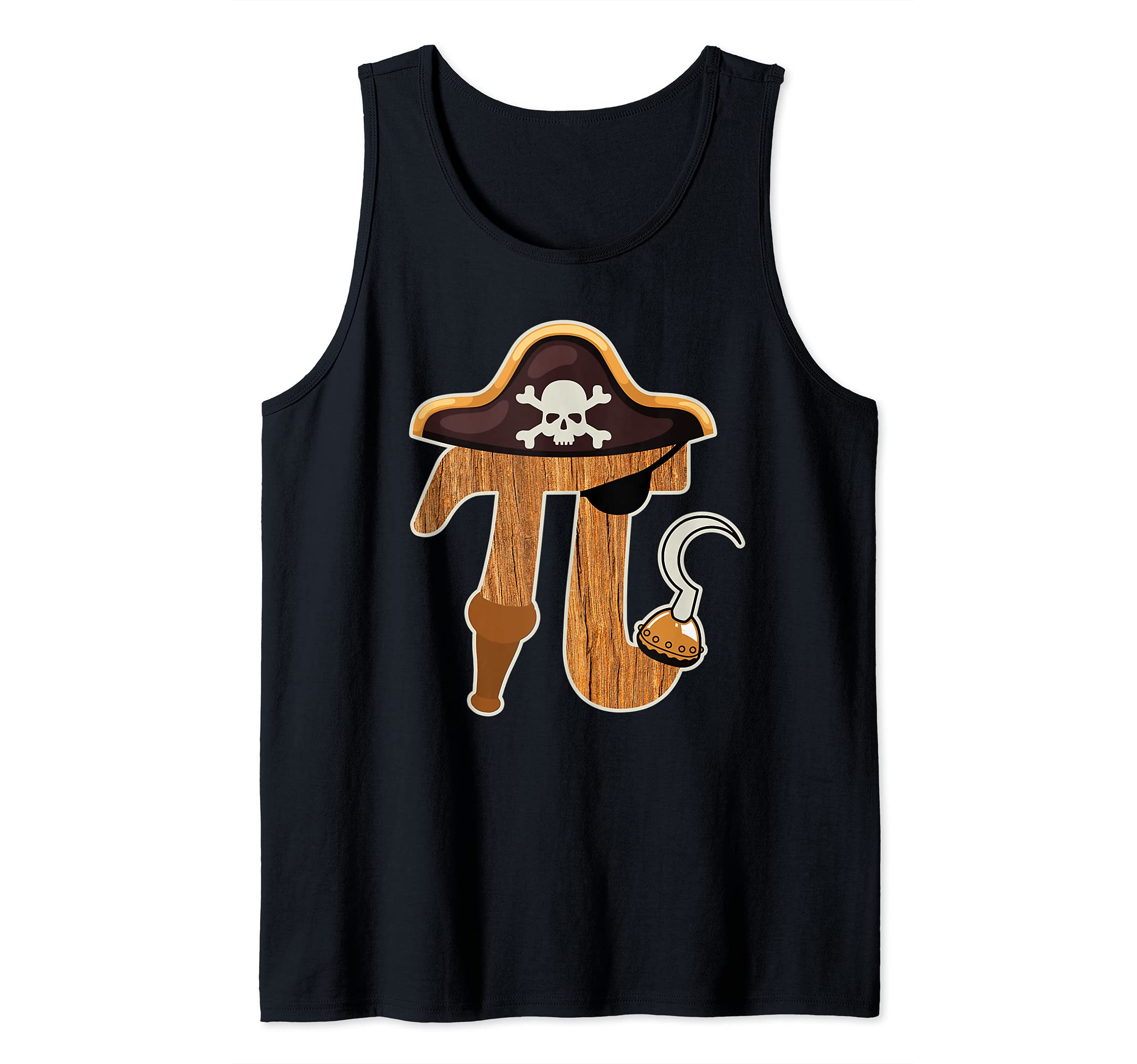 Pi Rate Halloween Costume Cool Tank Top