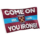 Desert Cactus West Ham United Flag Hammers Football Soccer 100% Polyester Indoor Outdoor 3x5 feet Banner (Flag G)