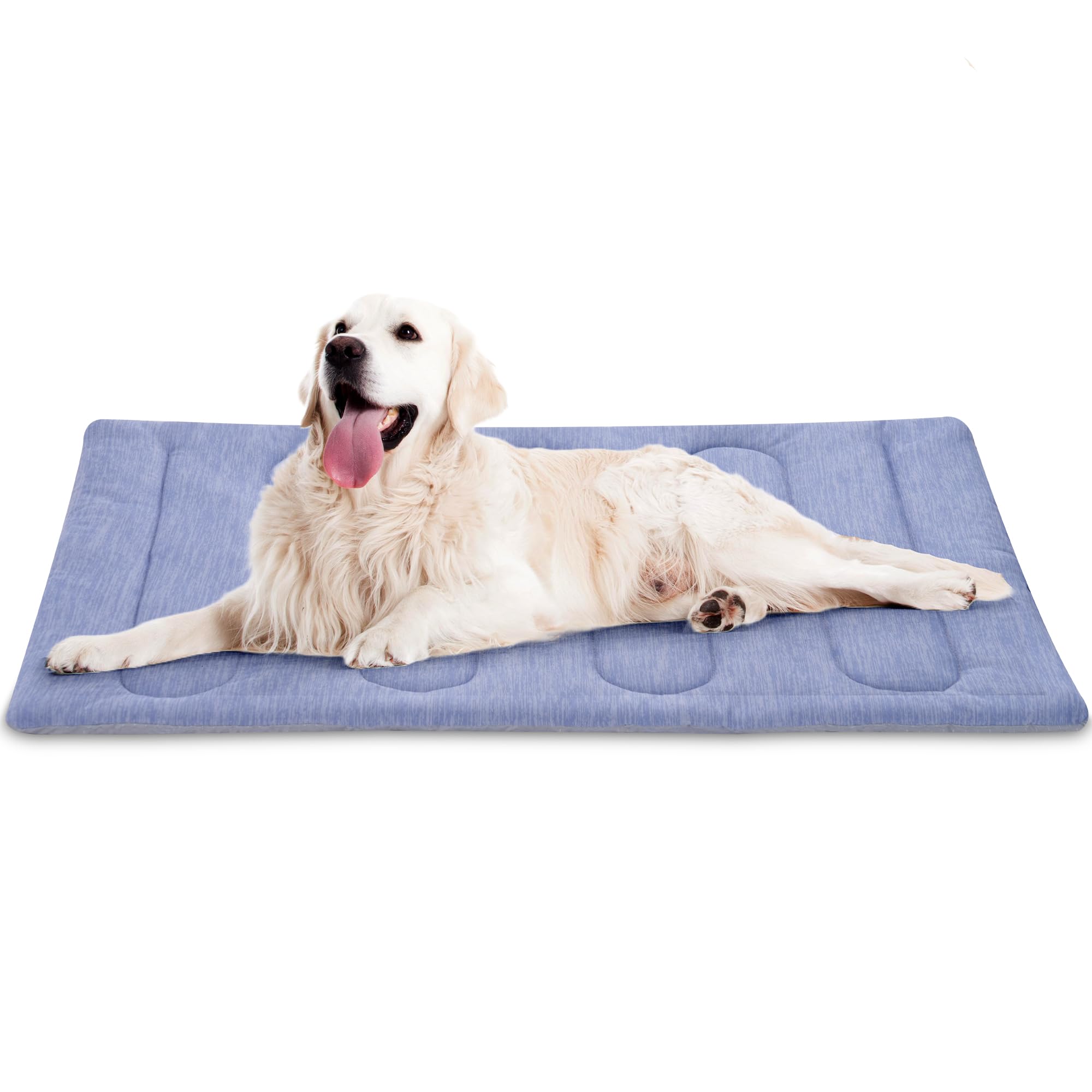 Photo 1 of PAIGTEK Cooling Mat for Large Dogs - Double-Sided Waterproof & Cool, Q-MAX>0.47, Portable Dog Cooling Mat for Summer. (M (28''x20''))