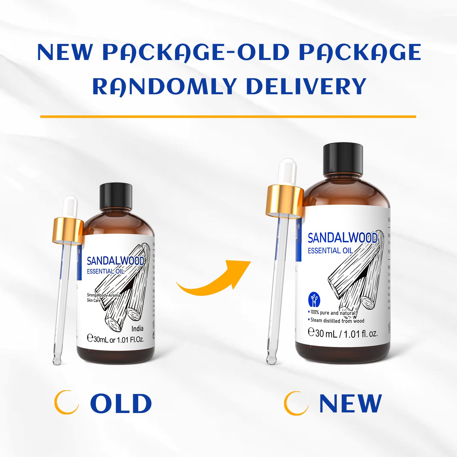 HIQILI Sandalwood Essential Oils 1 Fl Oz, 100% Pure Natural Therapeutic Grade for Skin, Diffuser, Perfume, Candle Soap Making, Includes Premium Quality Glass Dropper - Image 9