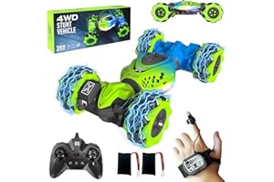 Remote Control Car - RC Drift Cars for Boys Age 8-12, Gesture Sensing RC Stunt Car 4WD Hot Wheels Cars Toy for Kids 4 5 6 7 8