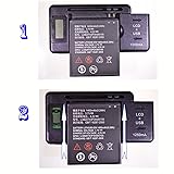 Compact Universal Spare Battery Charger with LCD
