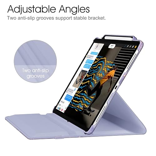 Rotating Case for iPad Air 13inch (M3) 12.9inch Swiveling Stand