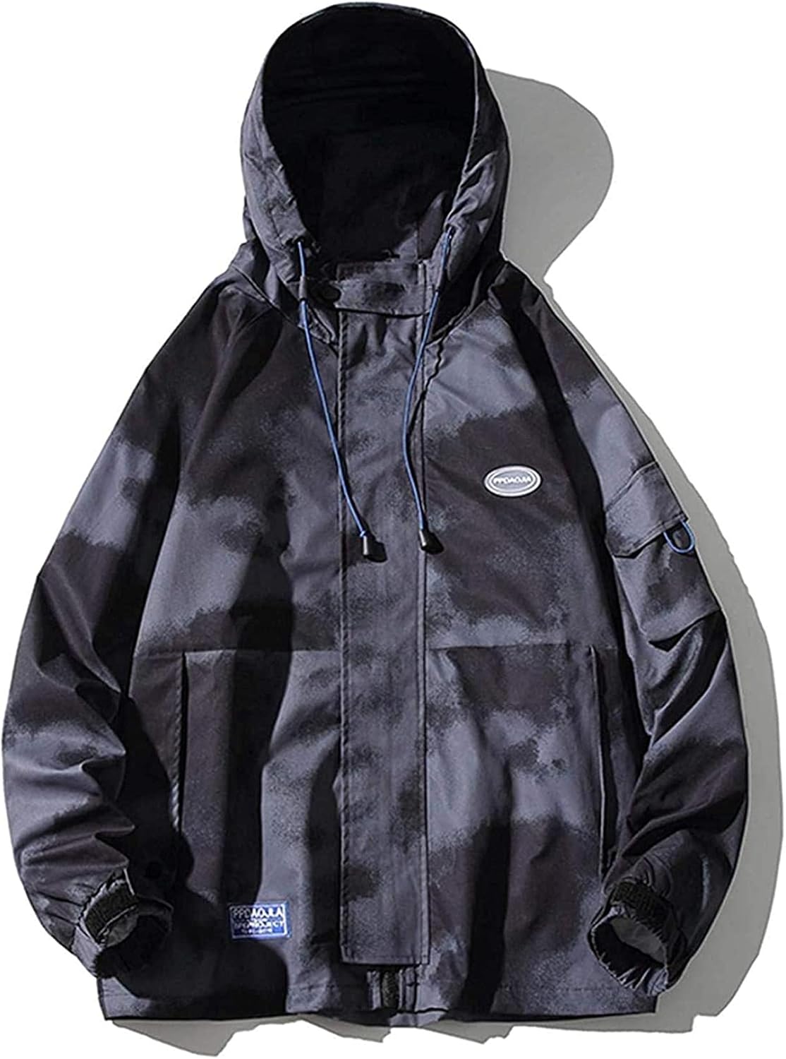 Streetwear Jacket Men Spring Autumn Overalls Fashion Men's Jacket Print