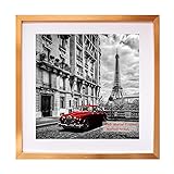 EVQUIT 8 x 8 Metal Picture Frame Aluminum Photo