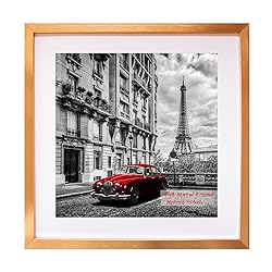 EVQUIT 8 x 8 Metal Picture Frame Aluminum Photo