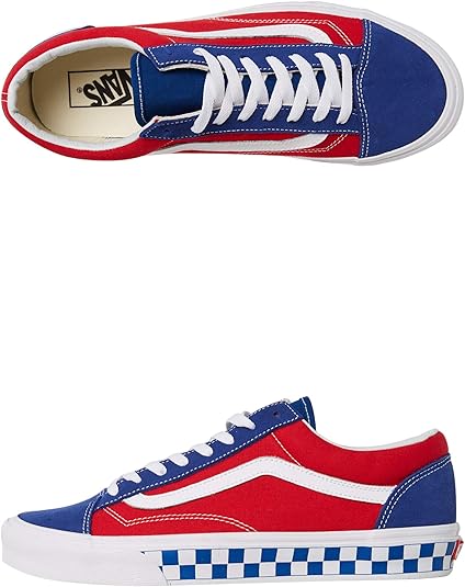 vans style 36 trainers rosebloom multi marshmallow floral checkerboard ex