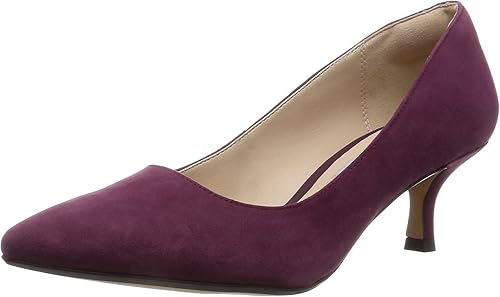 clarks pumps purple