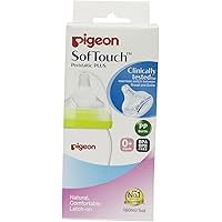 WN NURSING BOTTLE 160ML WITH PLUS TYPE NIPPLE(GREEN)