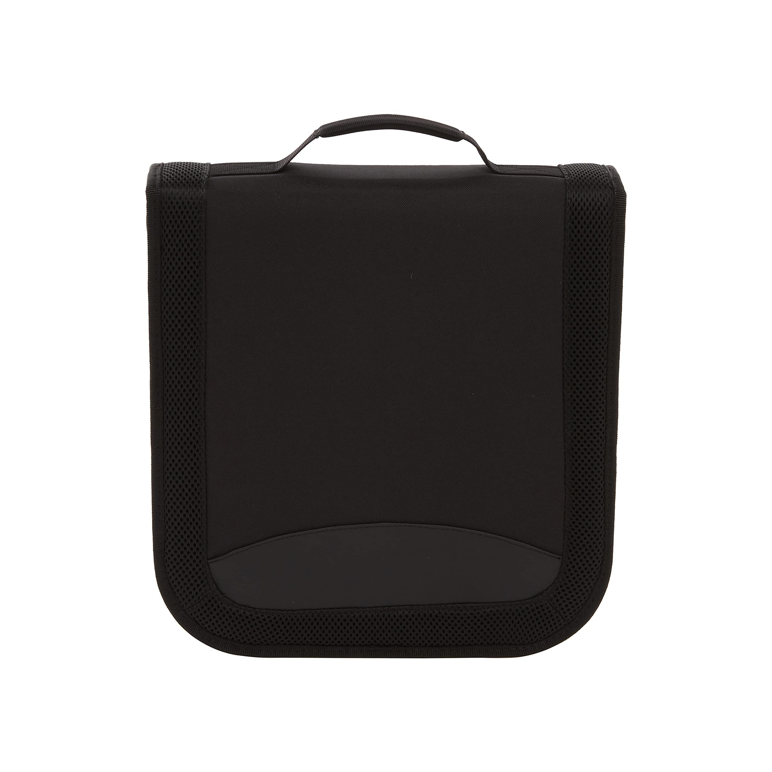 Amazon Basics CD/DVD Wallet 128 Disc Capacity Nylon Black