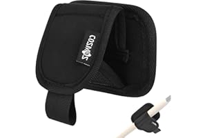 Cosmos Fly Fishing Rod Holder - Waist Belt Clip, Horizontal Holster for Bank & Wading Accessories