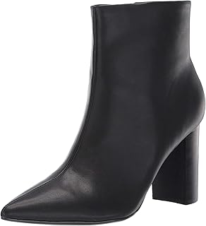 nine west ranfield leather cap toe bootie