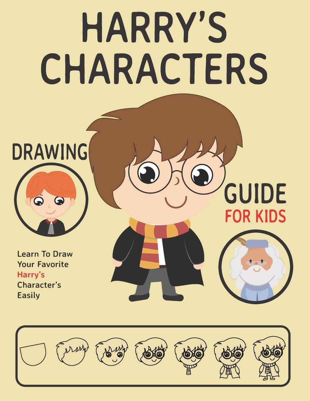 Harry S Characters Drawing Guide For Kids Learn To Draw Your