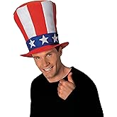 Rubie's Costume Co Men's Uncle Sam Stovepipe Hat
