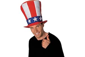 RUBIES Rubie's Costume Co Men's Uncle Sam Stovepipe Hat