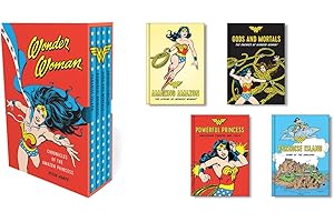 Wonder Woman: Chronicles of the Amazon Princess: (4 hardcover, illustrated books)