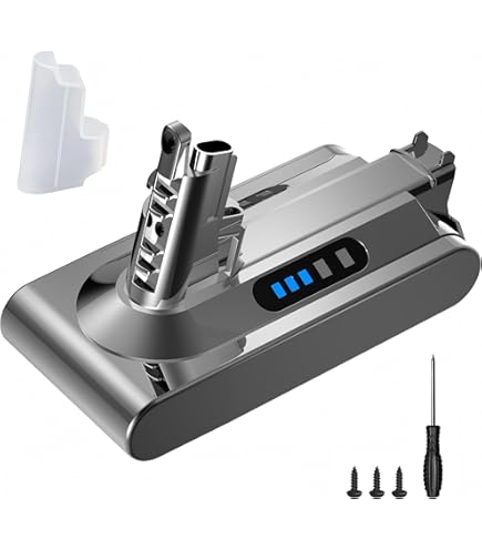 ダイソン12 バッテリー Amazon.com: 3000mAh V12 Battery Replacement, Compatible for Dyson