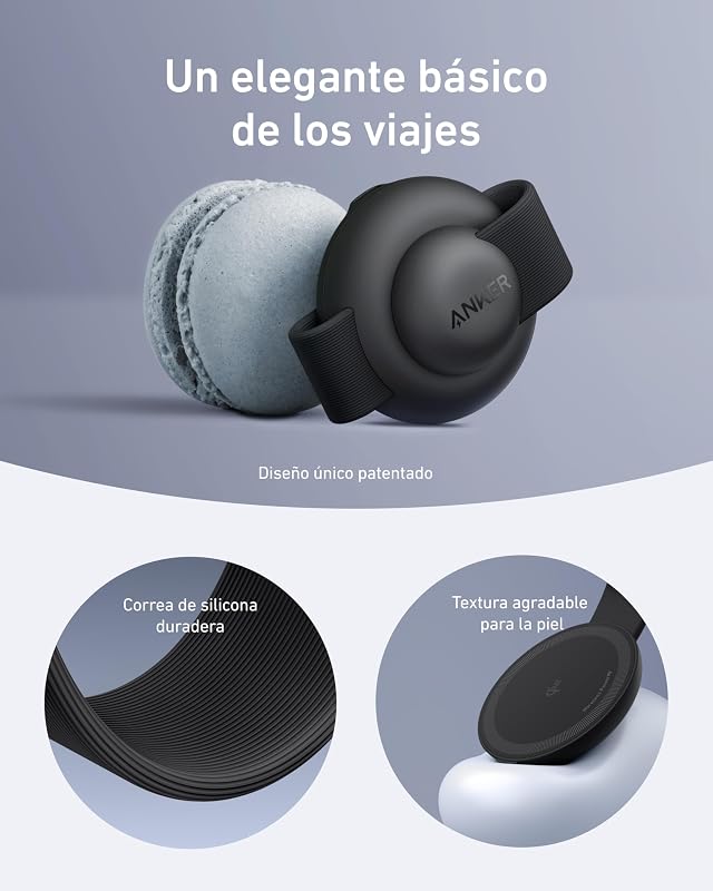 MagGo Cargador Inalámbrico iPhone 3 en 1 de Viaje, Plegable Qi2 15W
