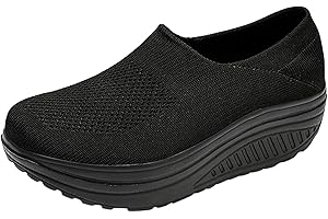 JWSVBF Women's Fashion Sneaker Womens Walking Shoes Slip On Fashion Beach Shoes Women for Walking On Sand Platform Loafers Wide Width Sneakers Women