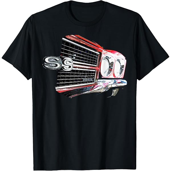 Wicked Metal 1971 Red Chevelle T-Shirt - Muscle Car Shirt, Classic Chevelle Graphic Tee - View #10